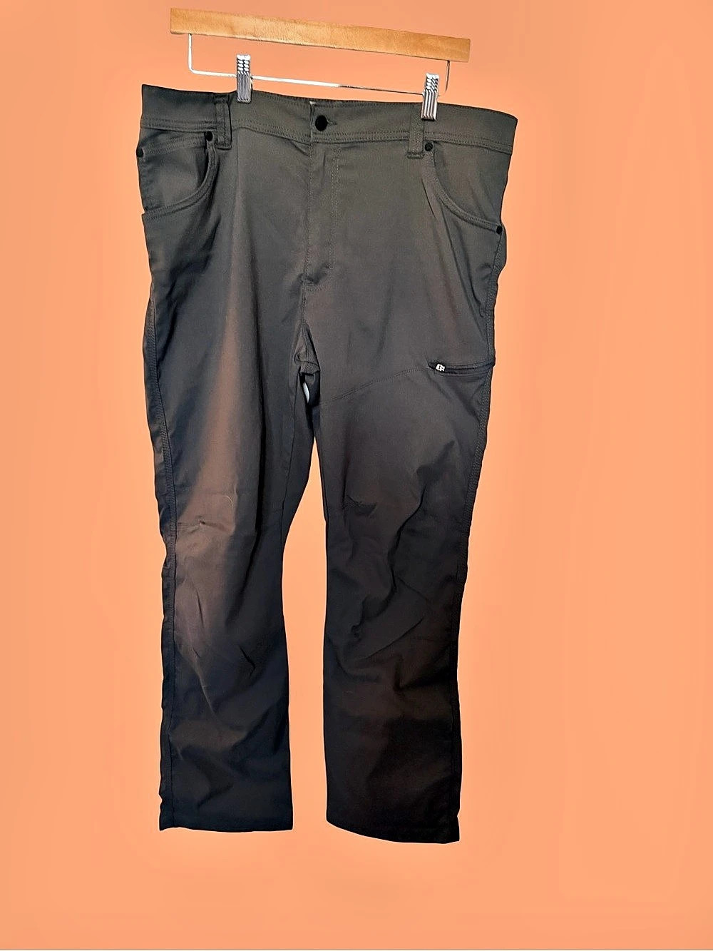 Wrangler ATG by Wrangler Synthetic Utility Pants Gray Waist 38/30